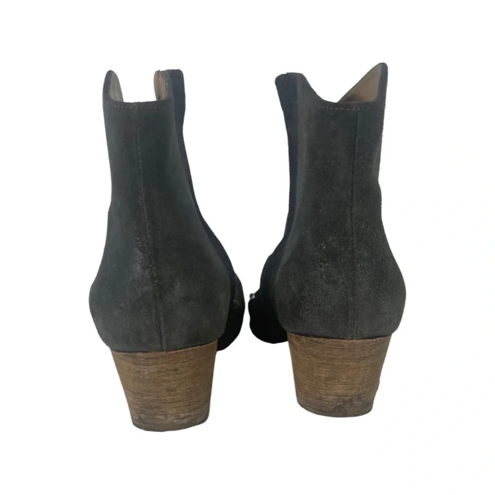 Isabel Marant suede leather ankle boots damaged size 38 - Picture 4 of 8